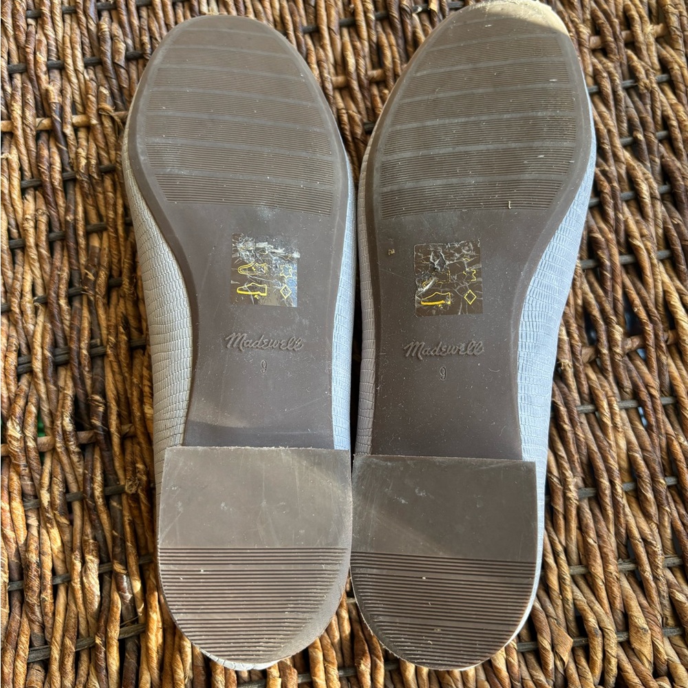 Madewell Women's Grey Ballet Flats 9 - Picture 7 of 7